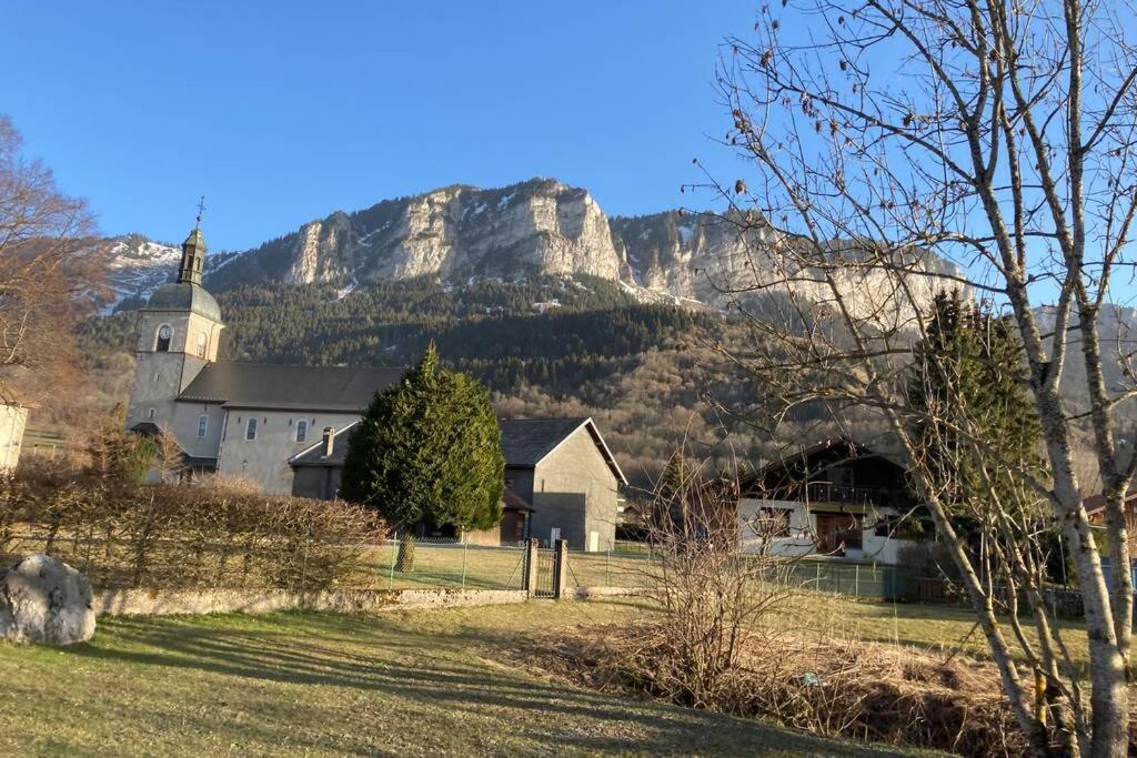 Duplex En Station Vue Sur Lac Leman Thollon-les-Memises Exterior foto