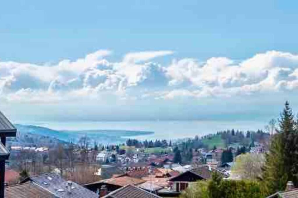 Duplex En Station Vue Sur Lac Leman Thollon-les-Memises Exterior foto