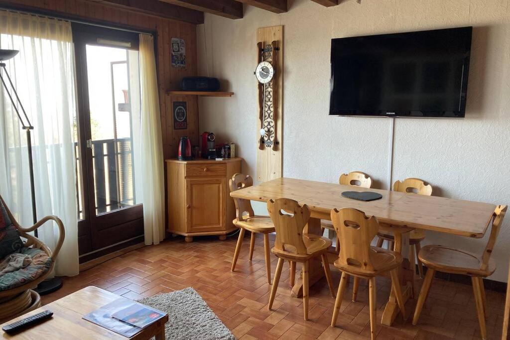 Duplex En Station Vue Sur Lac Leman Thollon-les-Memises Exterior foto